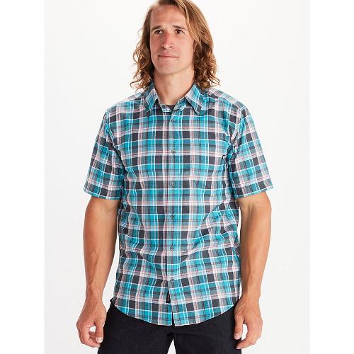 Marmot Syrocco Clothes - Mens Shirts Blue CA4879216 Canada